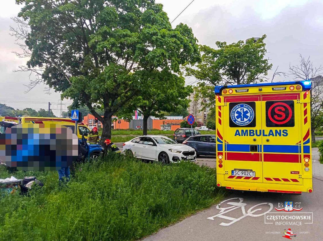 Poważny wypadek w Częstochowie