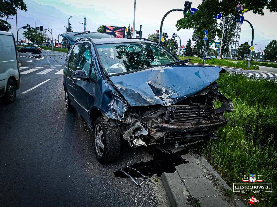 Poważny wypadek w Częstochowie