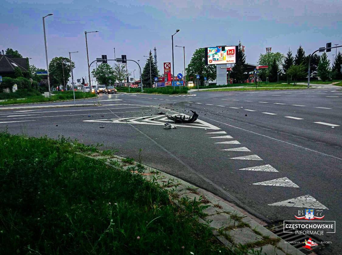 Poważny wypadek w Częstochowie