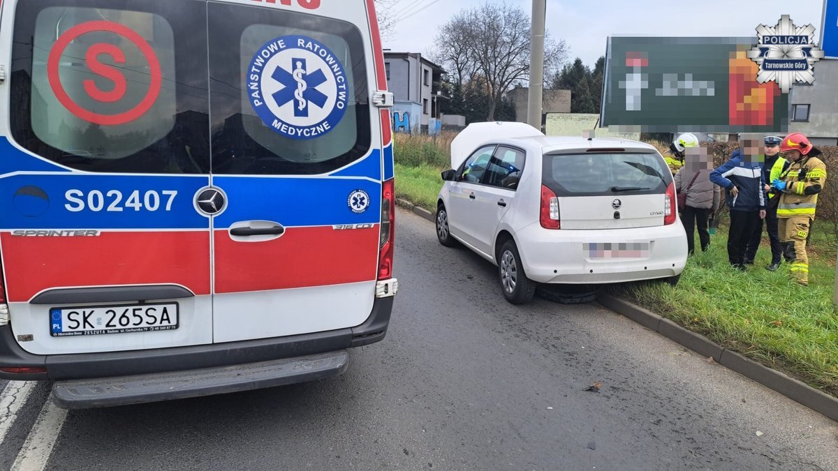 Wypadek w Nakle Śląskim
