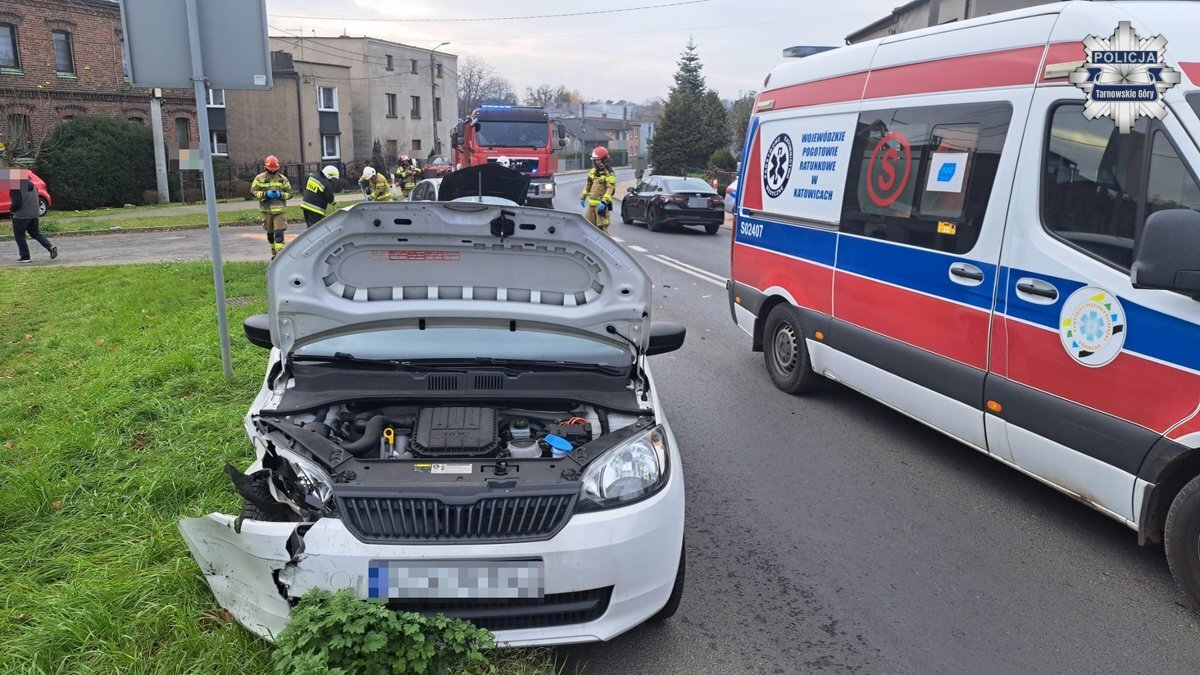 Wypadek w Nakle Śląskim