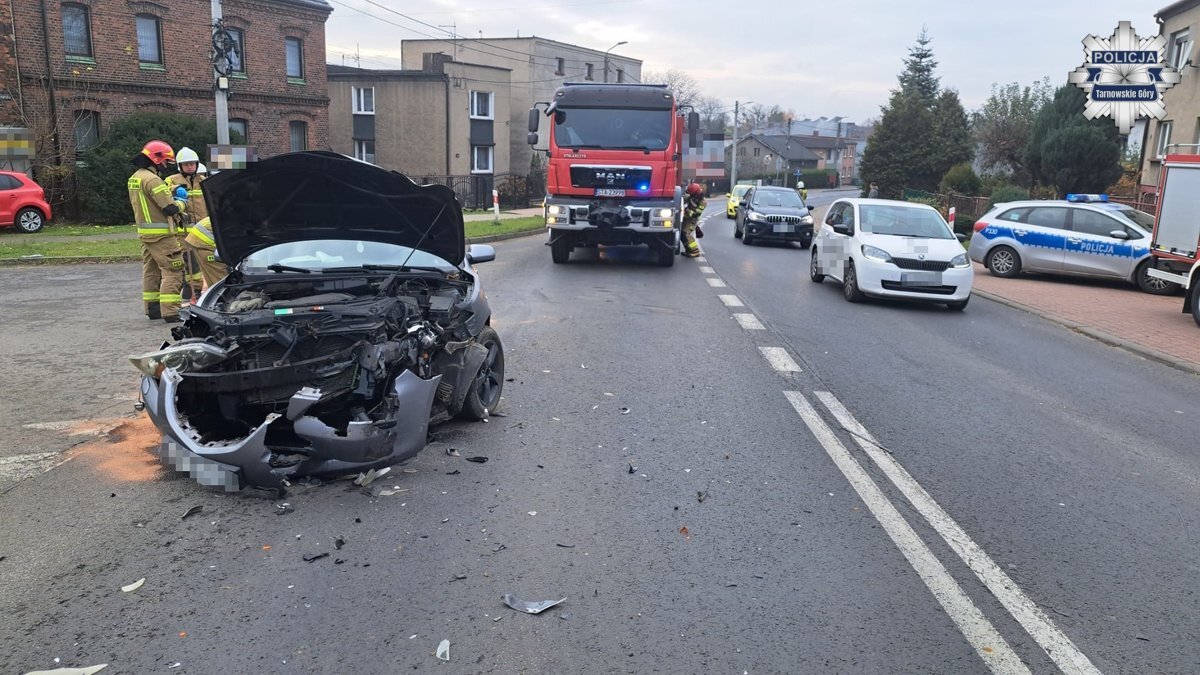 Wypadek w Nakle Śląskim