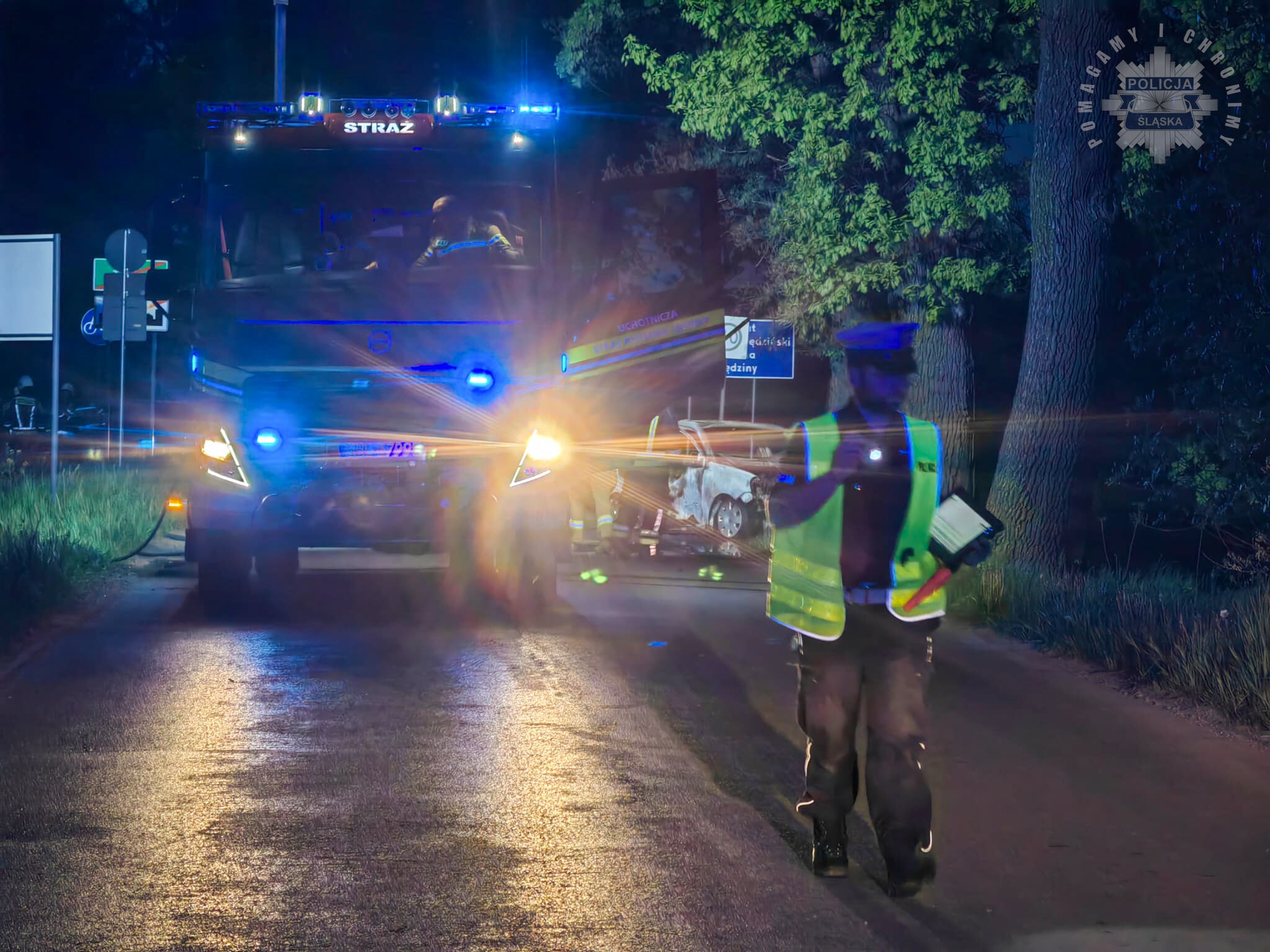 Wypadek tychy