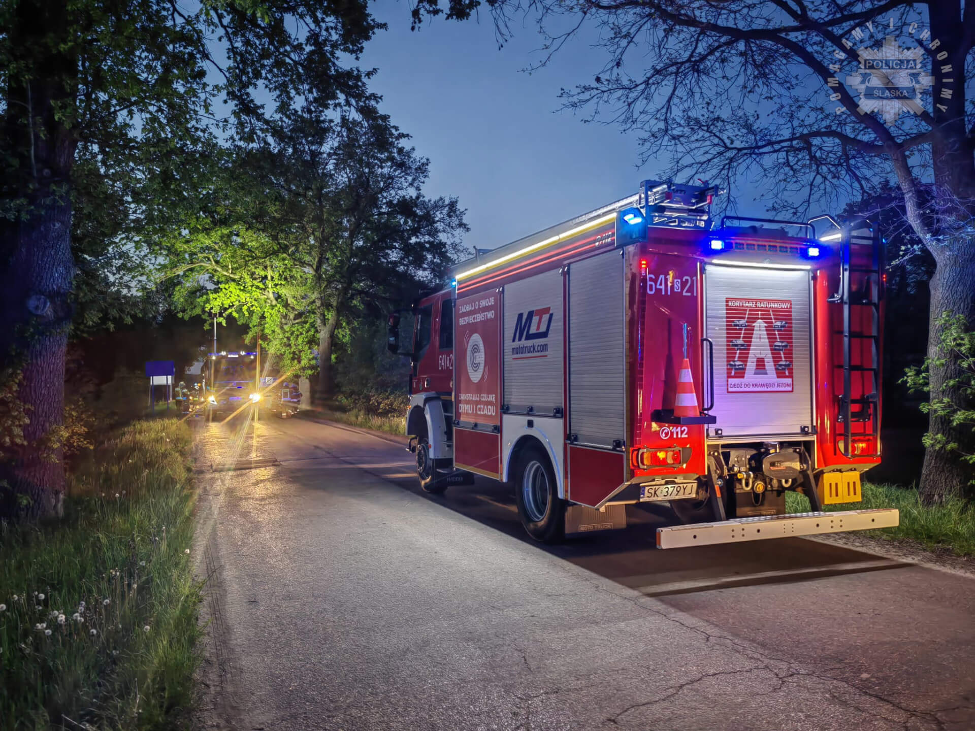 Wypadek tychy2