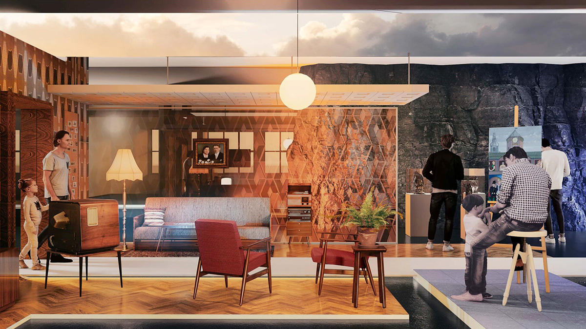 Koncepcja stałej wystawy etnograficznej w Muzeum Górnośląskim w Bytomiu - Koza Nostra Studio