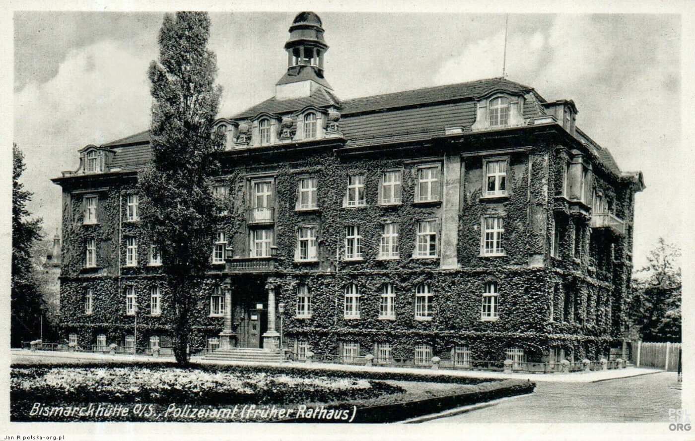 Zabytkowy ratusz chorzow batory archiwalne 5