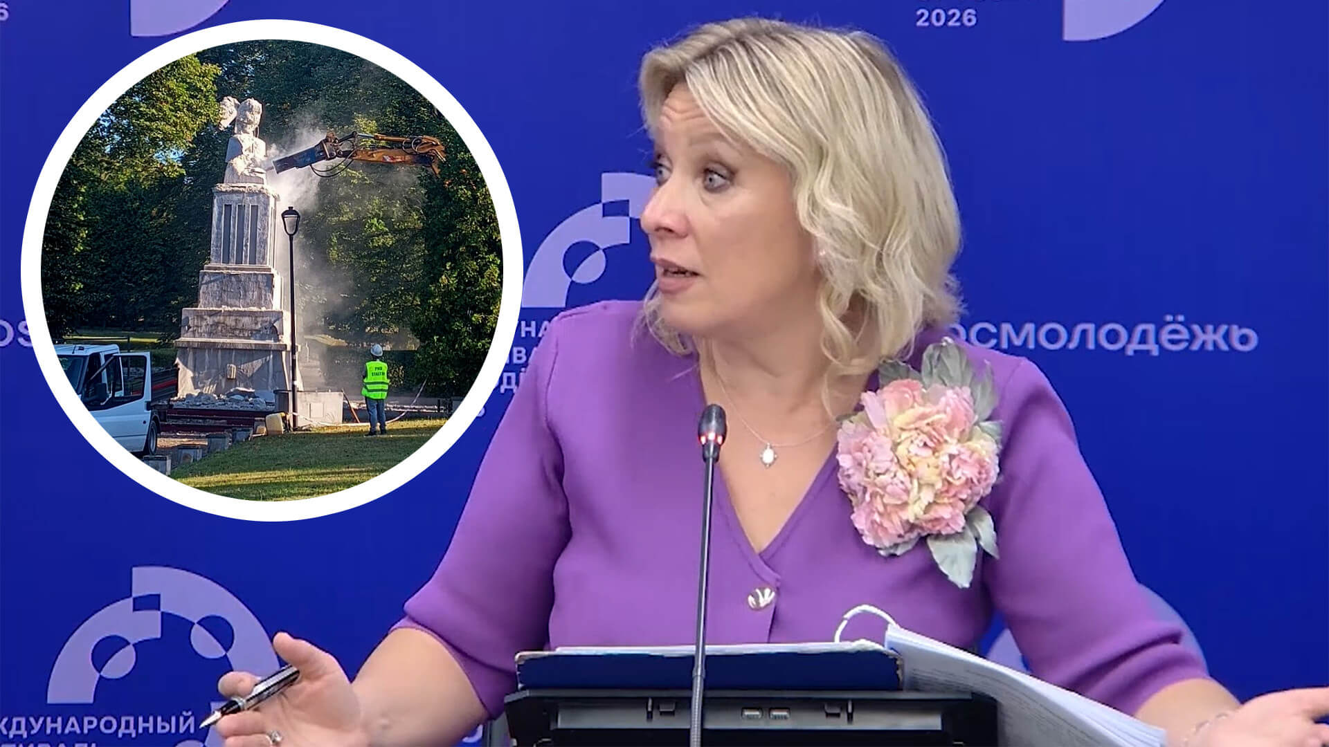 Rosyjski MSZ zareagował na zburzenie pomnika wdzięczności Armii Czerwonej w Bytomiu: "okrucieństwo wobec nas"
