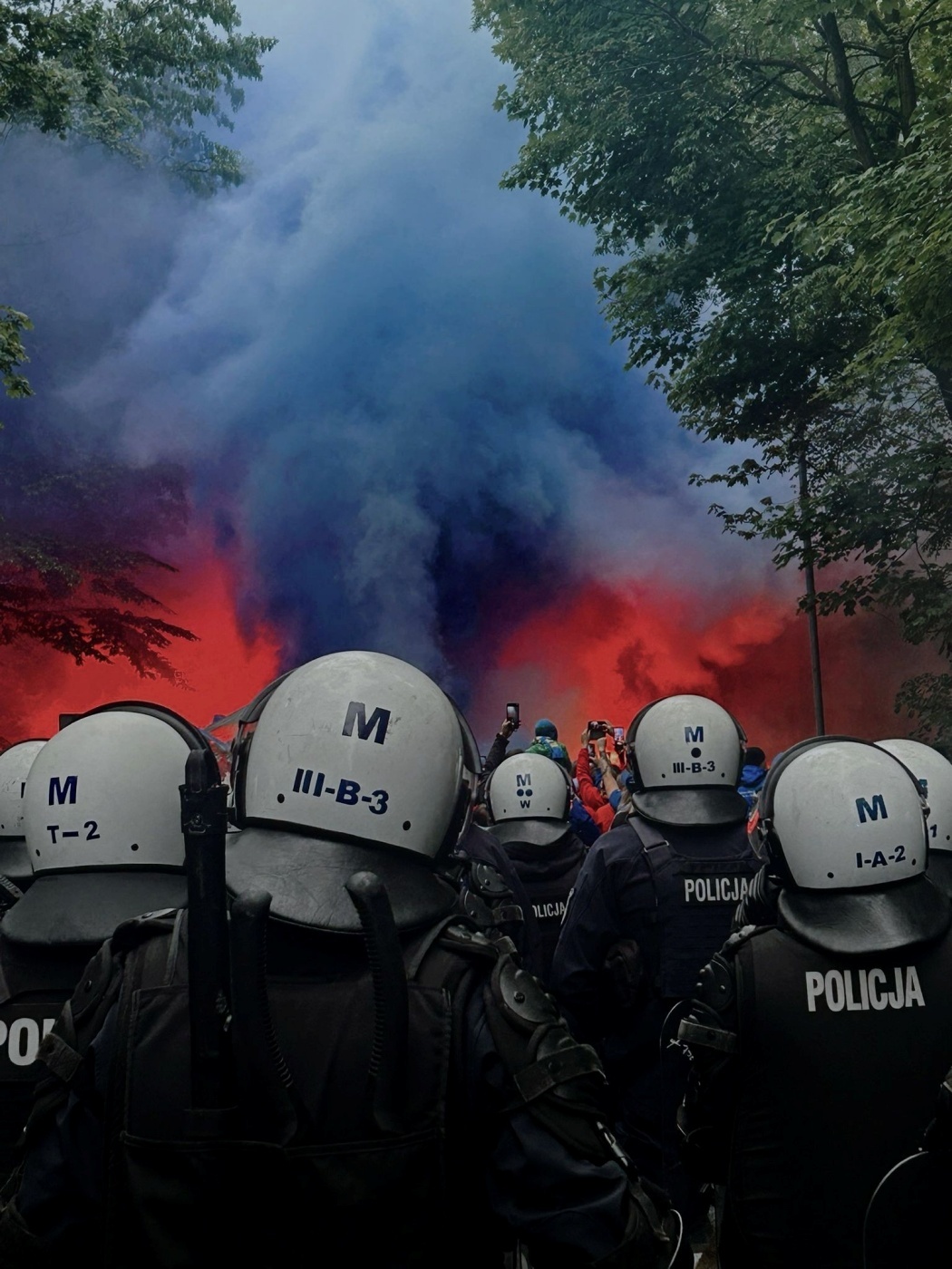 Zadyma na stadionie slaskim 12