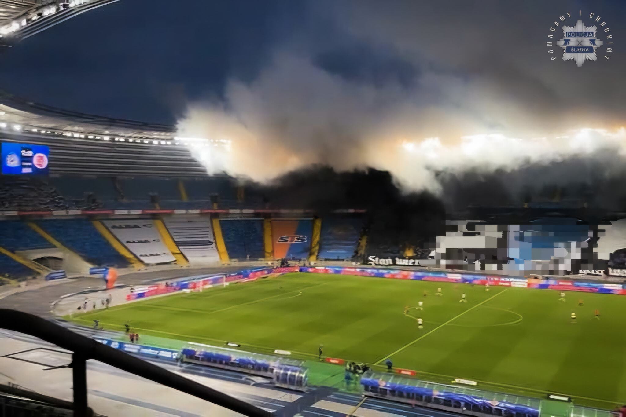 Zadyma na stadionie slaskim 14