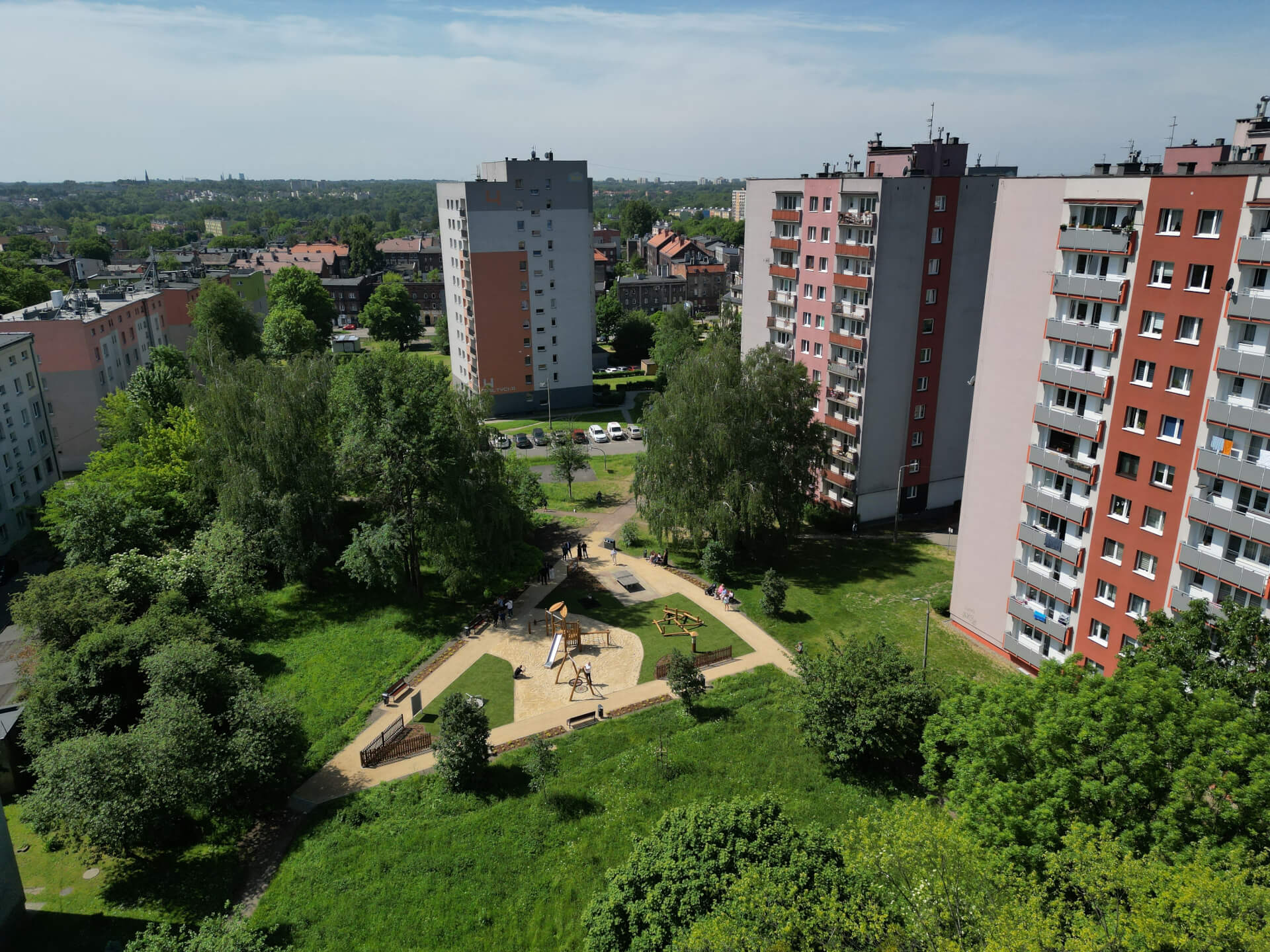Nowy plac zabaw przy ul. Zakątek