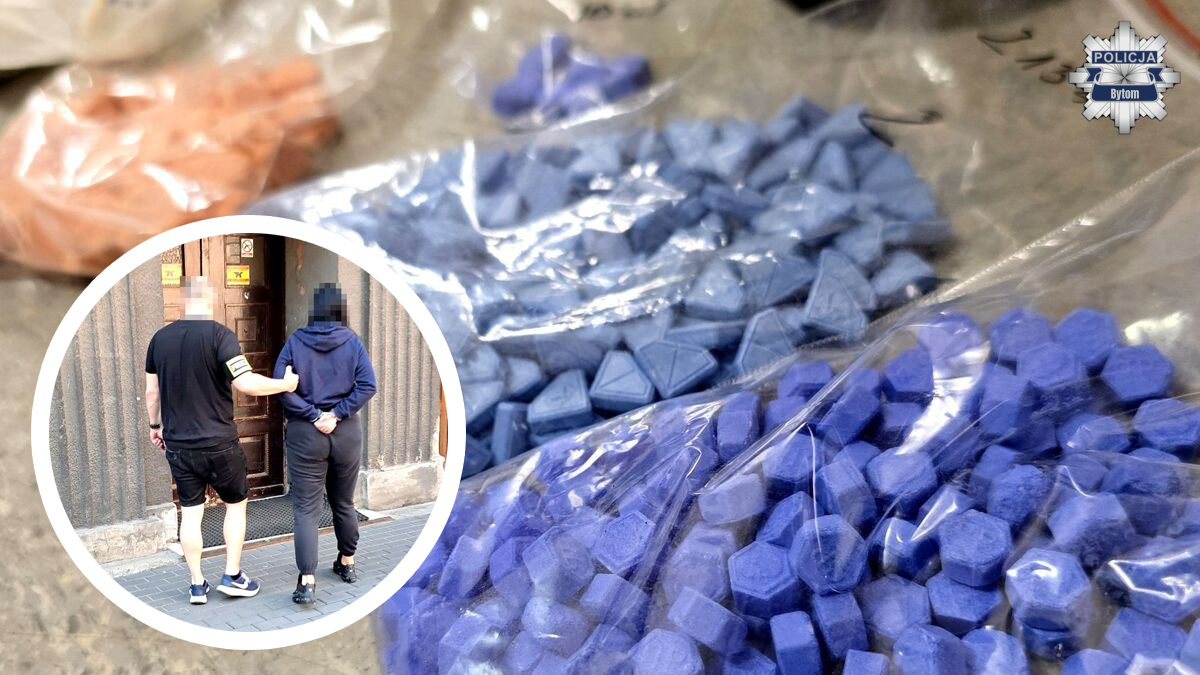 Policjanci trafili w dziesiątkę. Odkryli skład dropsów w Bytomiu