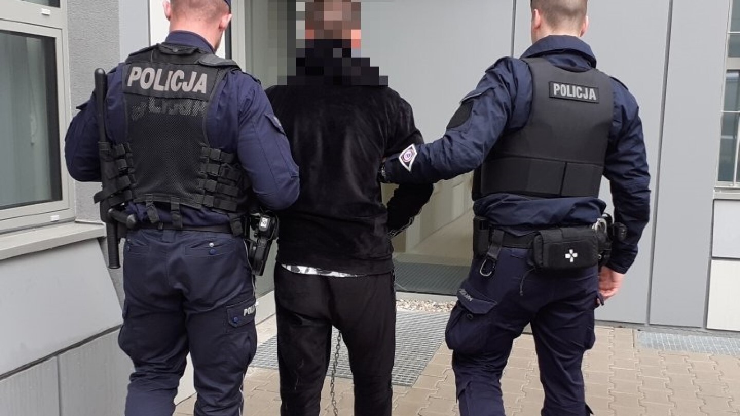 Zatrzymanie prxez policję