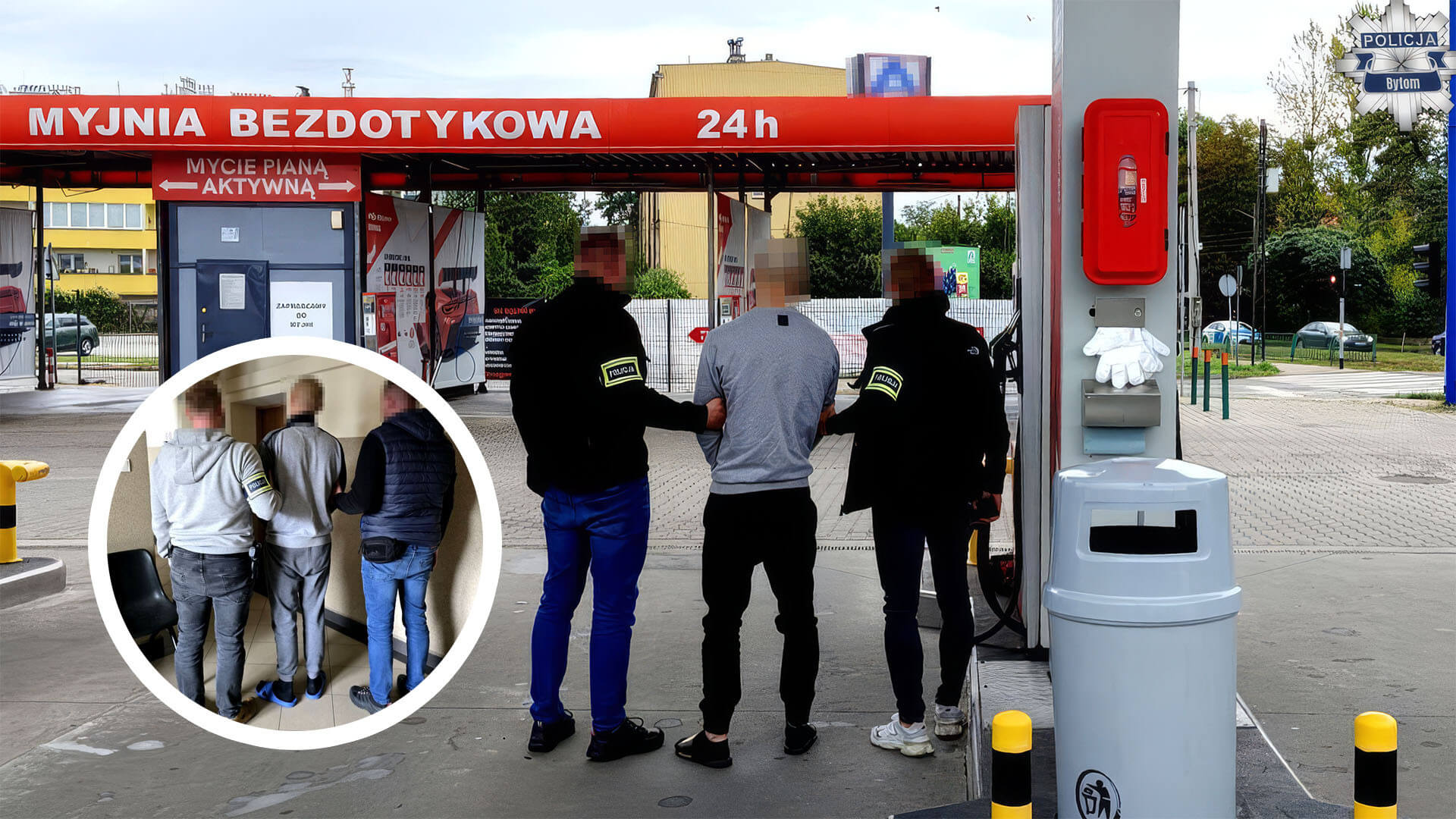 Seria kradzieży paliwa na Śląsku. Cztery osoby zatrzymane przez bytomską policję