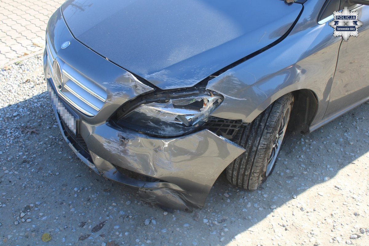 Kolizja w Zbrosławicach