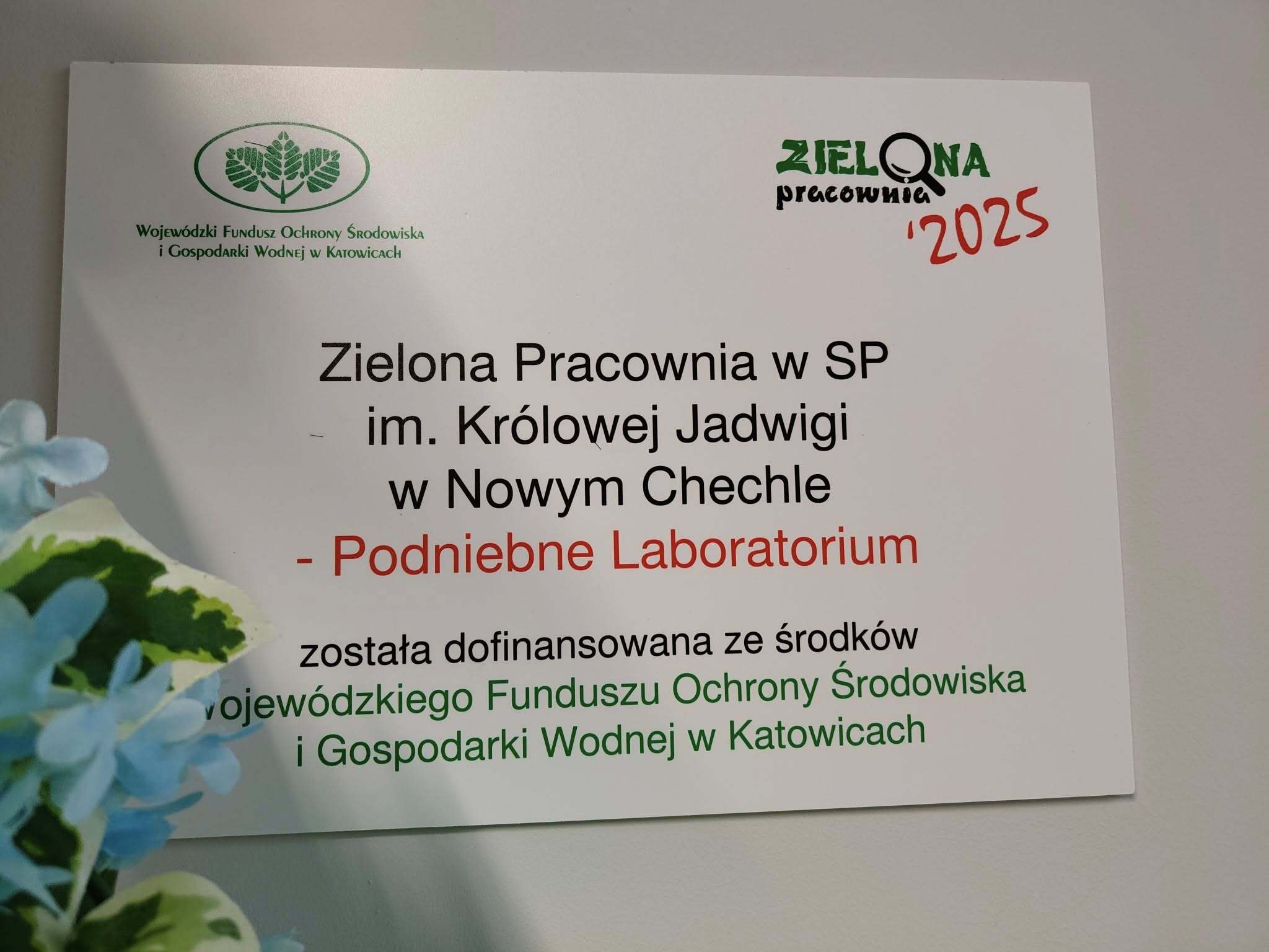 Zielona Pracownia w Nowym Chechle