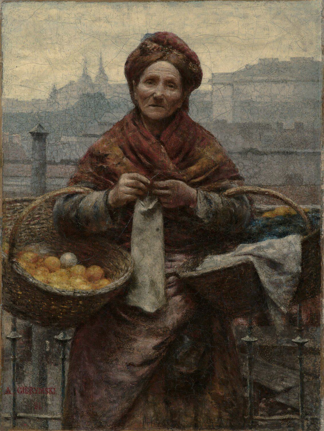 "Żydówka z cytrynami" Aleksandra Gierymskiego